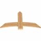 Ekena Millwork Bellingham Timber Gable Bracket, Western Red Cedar, 48"W x 28"H x 1 1/2"D x 5 1/2"F, 14/12 Pitch GBW048X28X0206BEL00SWR - alternate 2